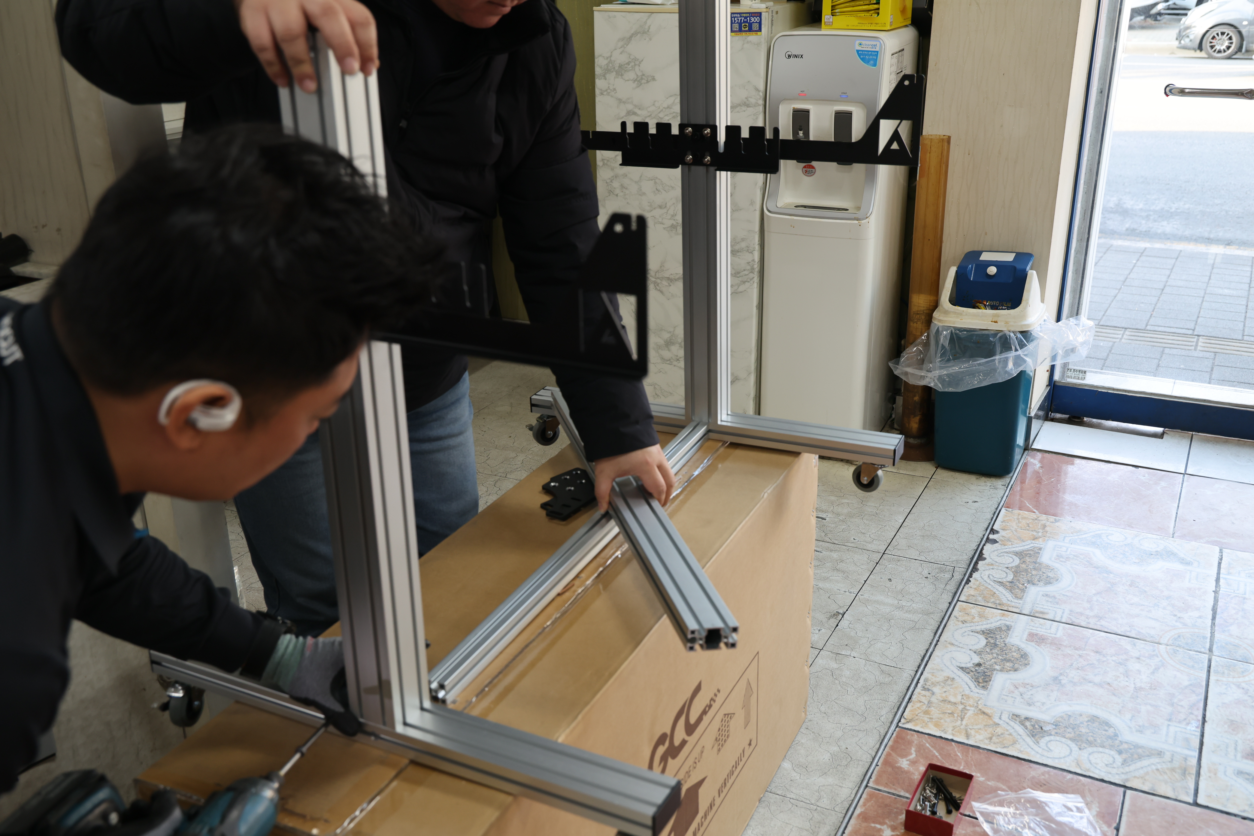 대구 하나로자동차 용품점 재규어재단기 설치완료 첨부파일 : 1768441978_3.jpg